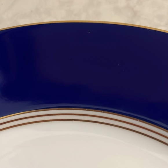 Ralph Lauren Aldon 12” charger plate classic navy good condition - Picture 3 of 5